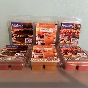 New scentsationals wax melts 6 total